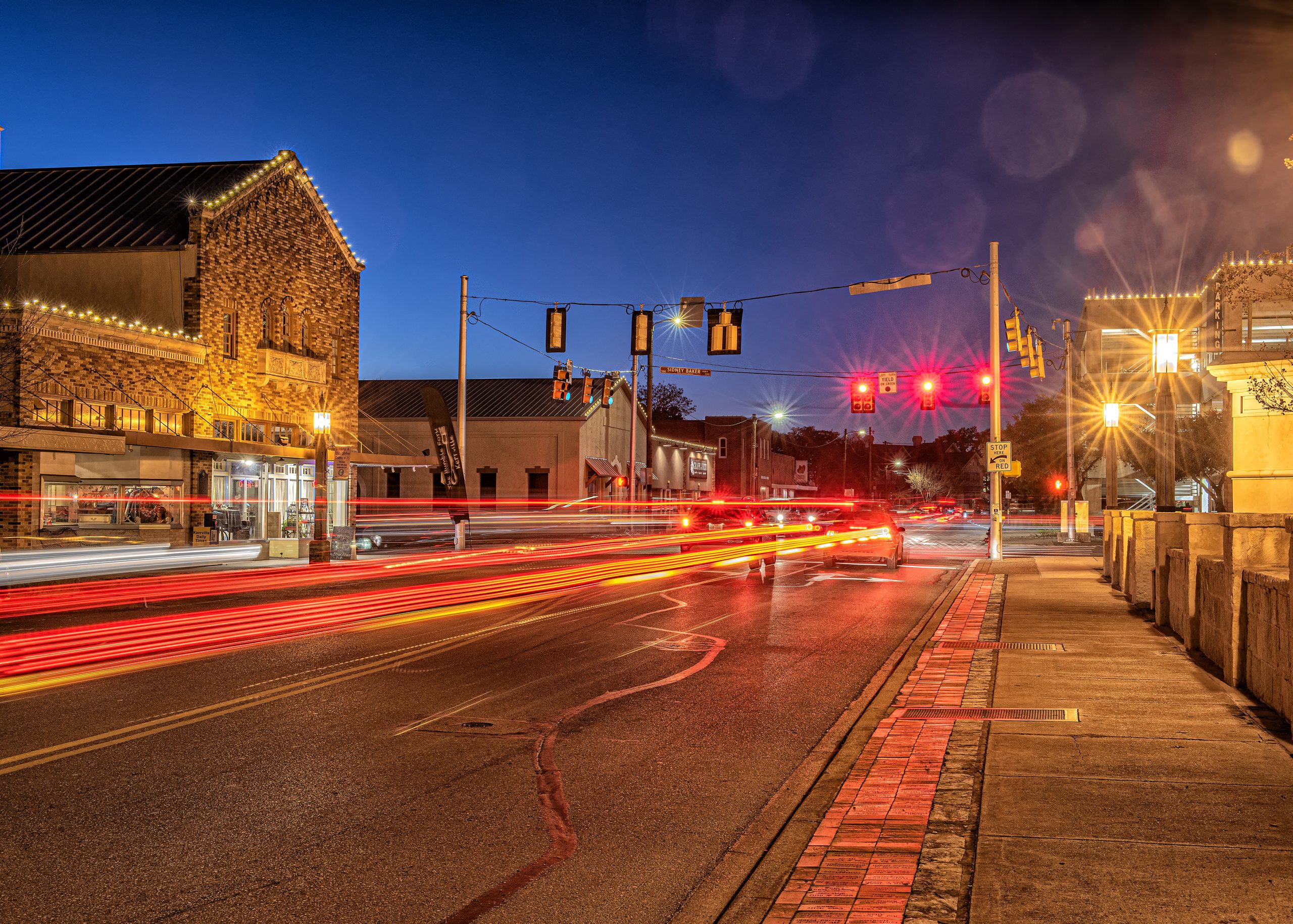 Historic town squares are at risk when growth in the Hill Country is not carefully planned. Credit: Dale Leach